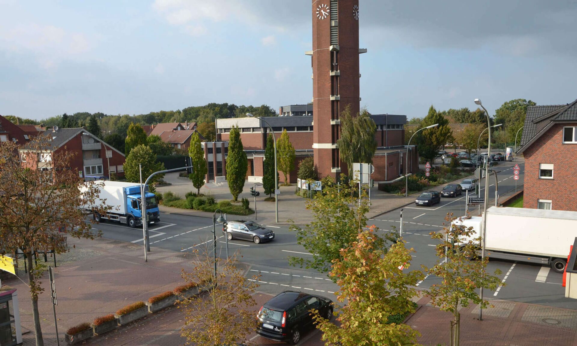 Luftaufnahme Beelen Kirche